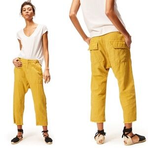 Nili Lotan Mustard Trousers